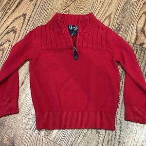 Red 2T boys pullover